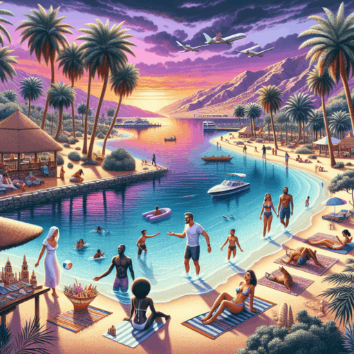 Disfrutar de las playas de Aqaba.