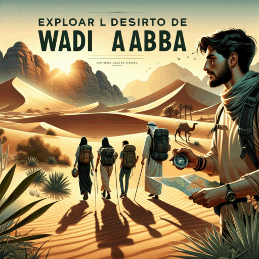 Explorar el Desierto de Wadi Araba.