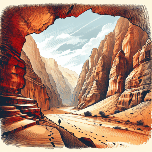 Recorrer el Cañón de Petra.