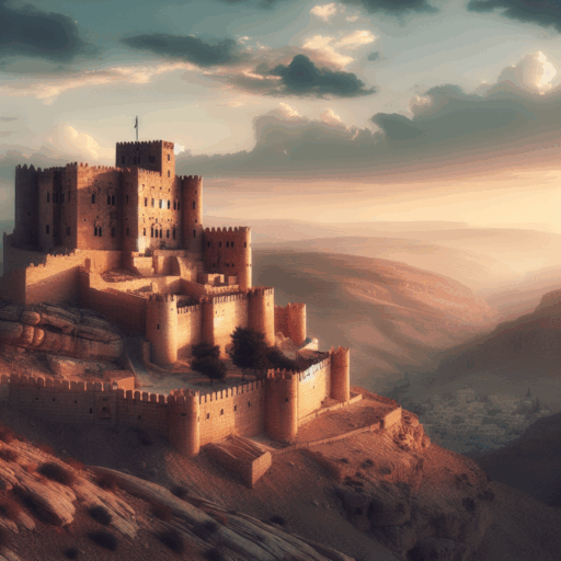 Recorrer el Castillo de Karak.
