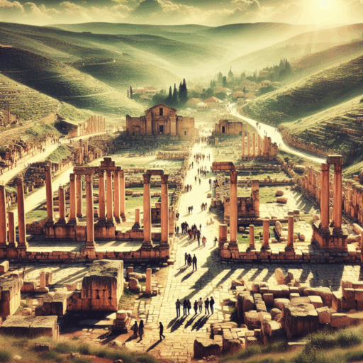 Visitar Jerash y su impresionante sitio arqueológico.